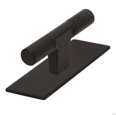 Möbelknopf mit Unterlegscheibe T-Bar 2509, Metal Black