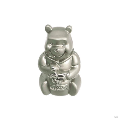 Möbelknopf Winnie the Pooh 43x26 Gebürstetes Nickel
