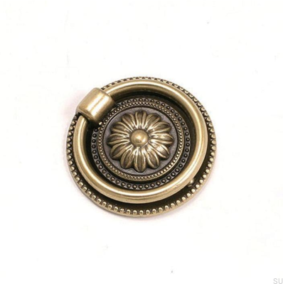Runder Möbelgriff 5249 38 Antikbronze