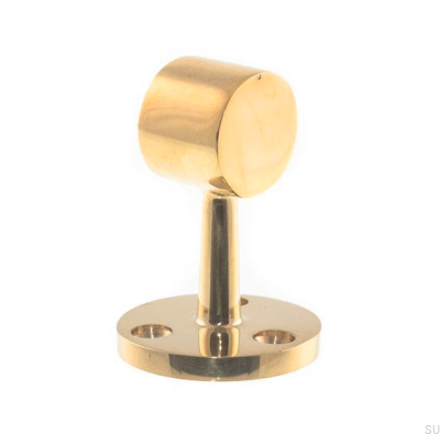 Endhalter aus poliertem Messing