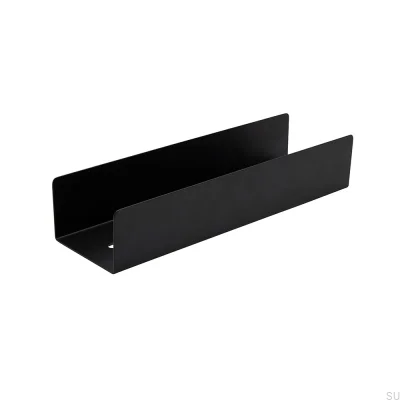 Base Duschablage Schwarz Edelstahl matt
