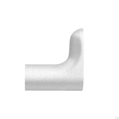 Wandhalter TS 1:2 Chrom sandgestrahlt (2 Stück)