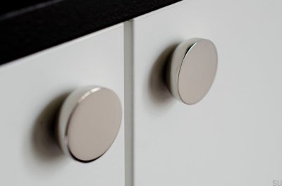 Kokeshi 3012 Möbelknopf aus poliertem Stahl