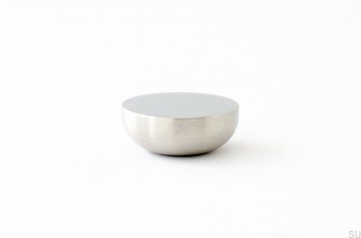 Kokeshi 3012 Möbelknopf aus gebürstetem Stahl