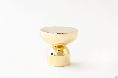 Kokeshi 3032 Möbelknopf, Messing poliert, unlackiert