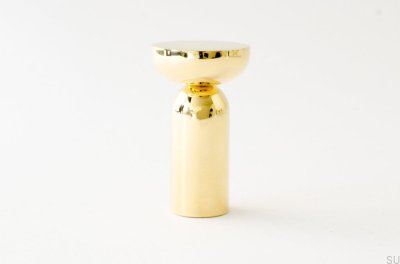 Kokeshi 3052 Wandhalter, poliertes Messing, unlackiert