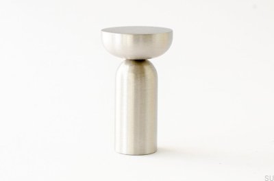Kokeshi 3052 Wandhalter aus gebürstetem Stahl