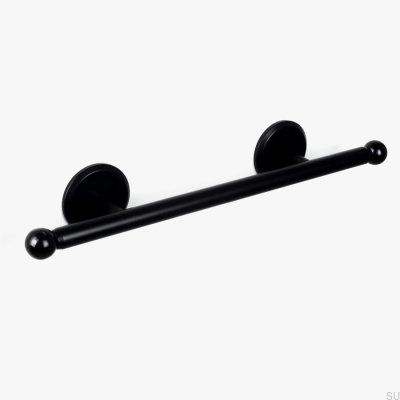 Runder Möbelgriff Kirke Rail 160 Metal Black