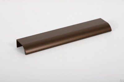 Sie hat einen Kantenmöbelgriff 1440 Alu Braun