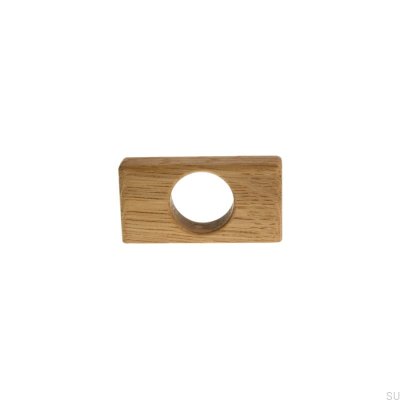 Länglicher Möbelgriff Gdynia 32 Wooden Oak - Farblos Halbmattes Öl
