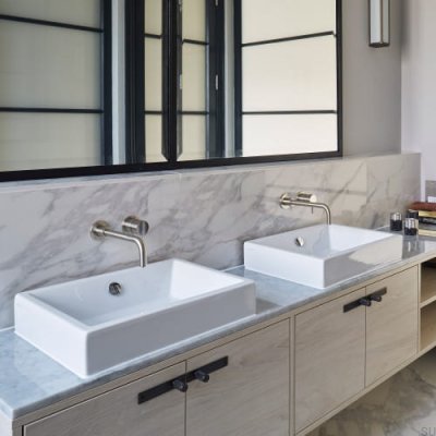 Möbelknopf mit Unterlegscheibe, Kreuzplatte 20, Stahl, Silber (2er-Set)