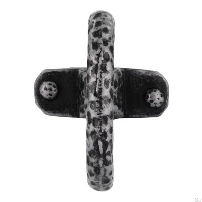 Möbelknauf 1366 Antik Silber