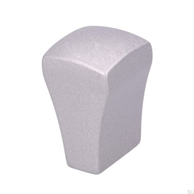 Möbelknopf 1499 Aluminium Silber Matt