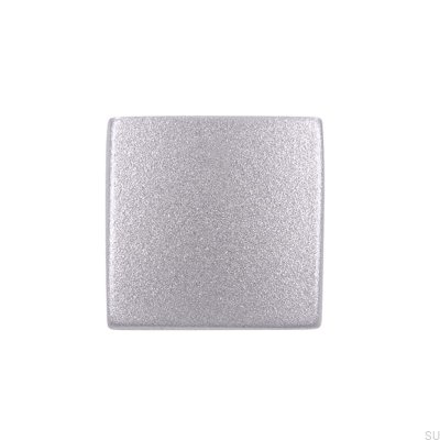 Möbelknopf 1499 Aluminium Silber Matt
