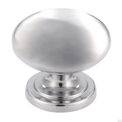 Möbelknopf 1533 Chrom glänzend