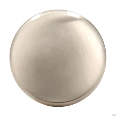 Möbelknopf 1533 Silber gebürstet