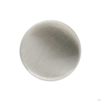 Möbelknopf 1576 Silber gebürstet