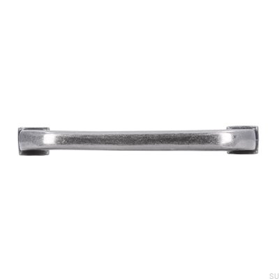 Länglicher Möbelgriff 1577 96 Antik Silber