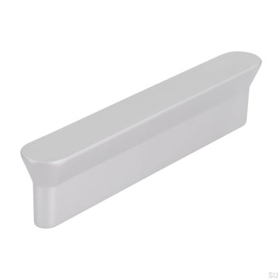 Länglicher Möbelgriff 1580 96 Aluminium Gebürstet