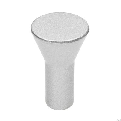 Möbelknopf 1581 Aluminium gebürstet