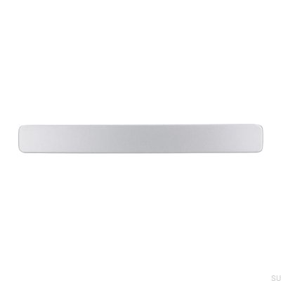 Langer Möbelgriff 1666 128 Aluminium gebürstet