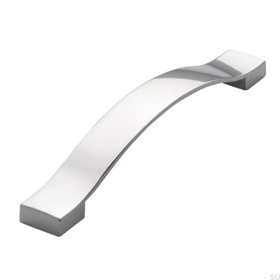 Langer Möbelgriff 1750 160 Chrom glänzend