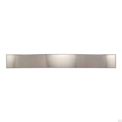 Länglicher Möbelgriff 1750 160 Silber gebürstet