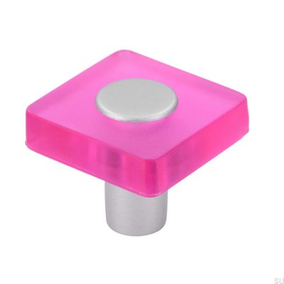 Möbelknopf SM8118I Kunststoff Rosa