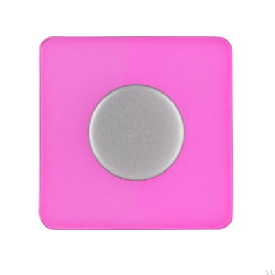 Möbelknopf SM8118I Kunststoff Rosa