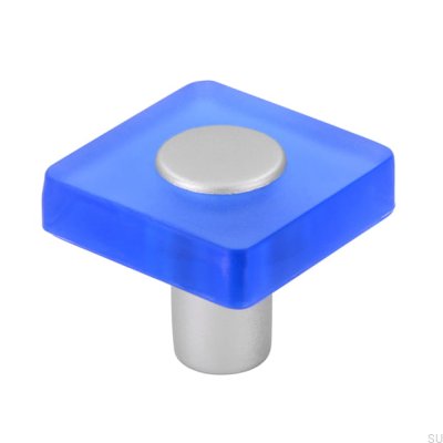 Möbelknopf SM8118I Kunststoff Blau