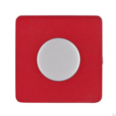 Möbelknopf SM8118I Kunststoff Rot