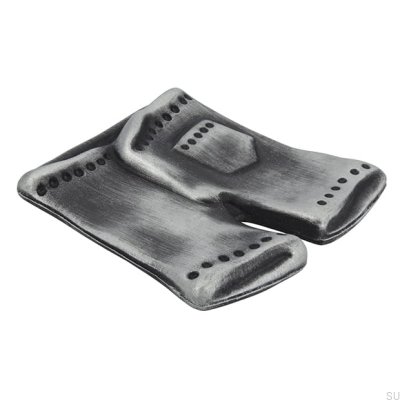 Möbelknopfhose 1888 Altsilber