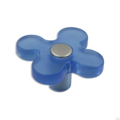 Möbelknopf SM8116I Kunststoff Blau