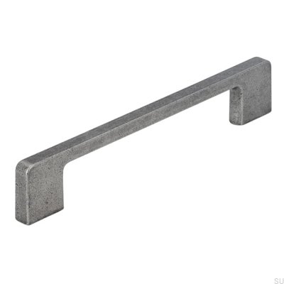 Länglicher Möbelgriff 2027 160 Antik Silber