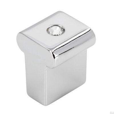 Möbelknopf 2036 Chrom glänzend