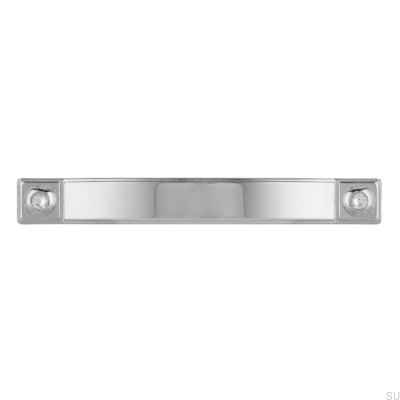 Möbelgriff lang 2038 96 Chrom glänzend