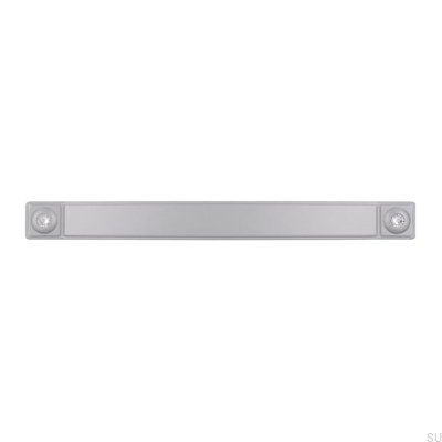 Langer Möbelgriff 2038 128 Aluminium gebürstet