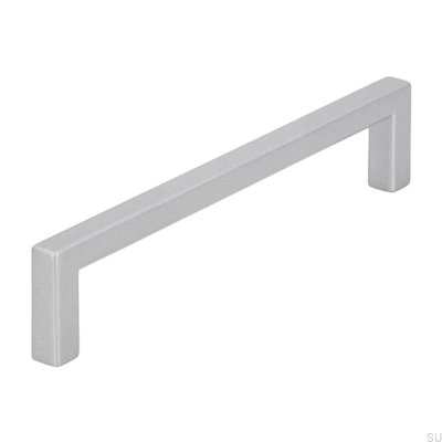 Langer Möbelgriff 2108 128 Aluminium gebürstet