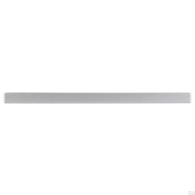 Langer Möbelgriff 2108 128 Aluminium gebürstet