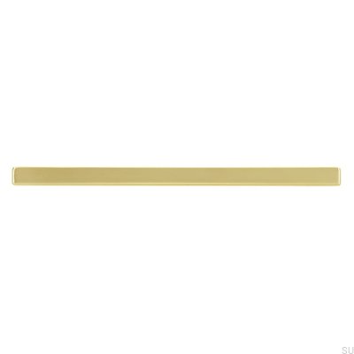 Langer Möbelgriff 2108 128 Gold Poliert