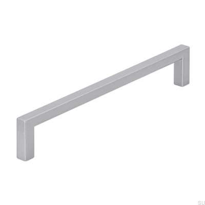 Langer Möbelgriff 2108 160 Aluminium gebürstet