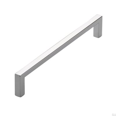 Möbelgriff lang 2108 160 Chrom glänzend
