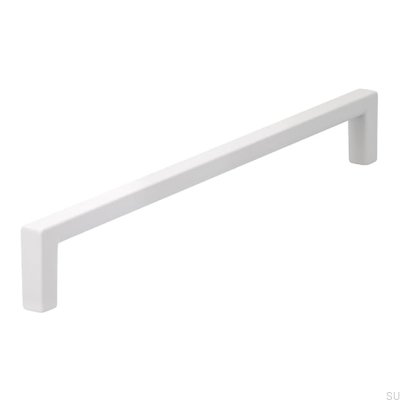 Möbelgriff lang 2108 192 Metall Weiß Matt