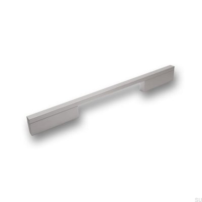 Langer Möbelgriff 2110 128/224 Aluminium gebürstet
