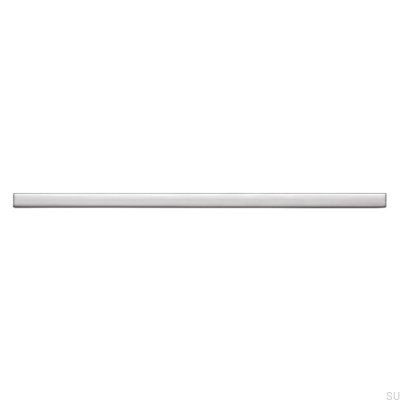 Möbelgriff lang 2110 128/224 Aluminium Chrom Poliert