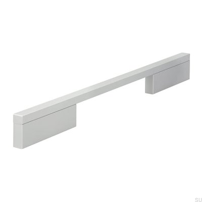 Langer Möbelgriff 2110 160/256 Aluminium gebürstet