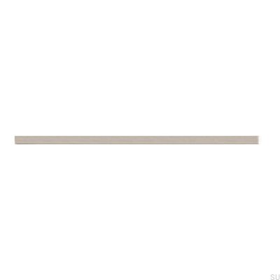 Langer Möbelgriff 2110 160/256 Aluminium Silber gebürstet