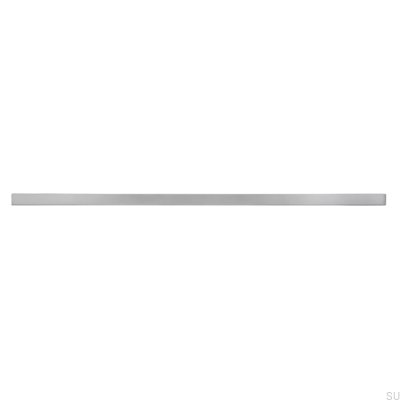 Möbelgriff lang 2110 192/288 Aluminium Chrom Poliert