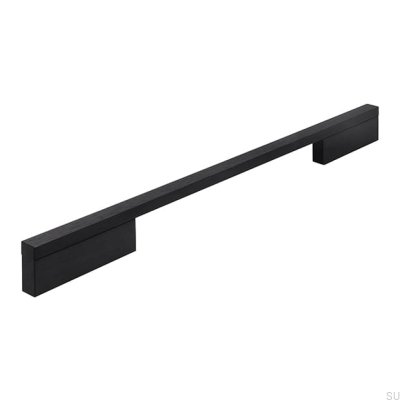 Möbelgriff lang 2110 224/320 Alu Schwarz Matt