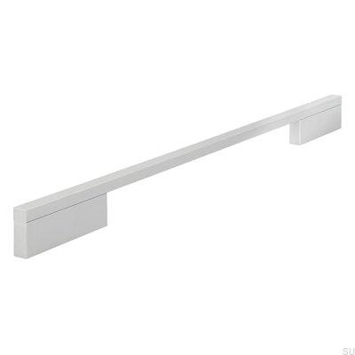 Langer Möbelgriff 2110 288/384 Aluminium gebürstet